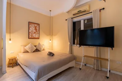 Studio Deluxe Queen — Annam Lakeside Hotel - Apartment Hanoi Central
